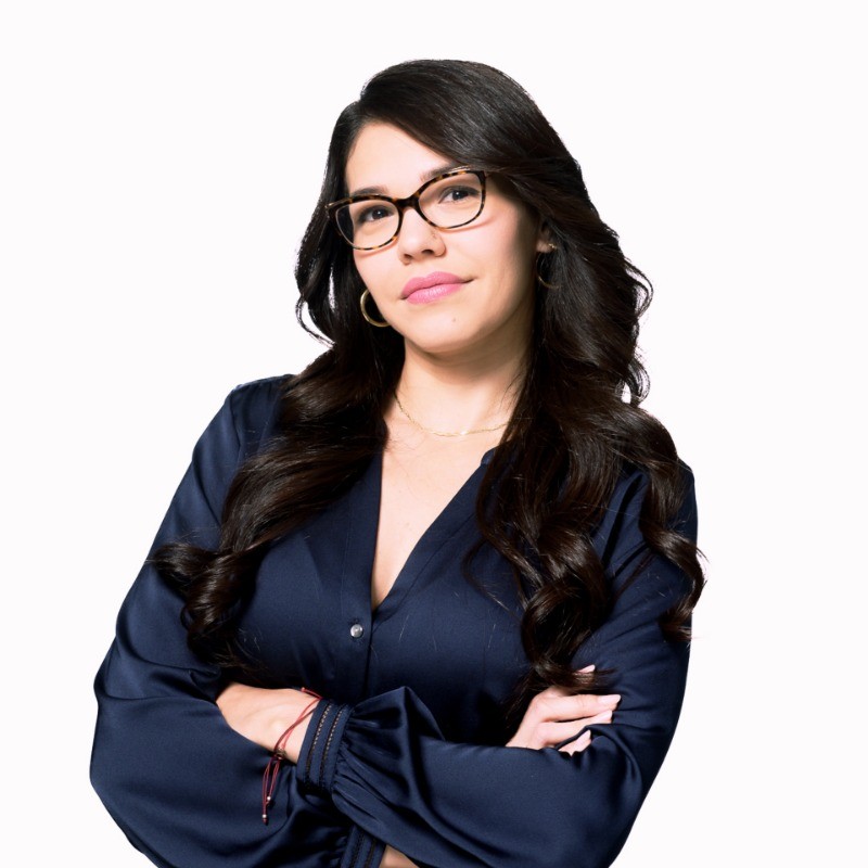 Andreina Briceño, cofundadora de Crixvet